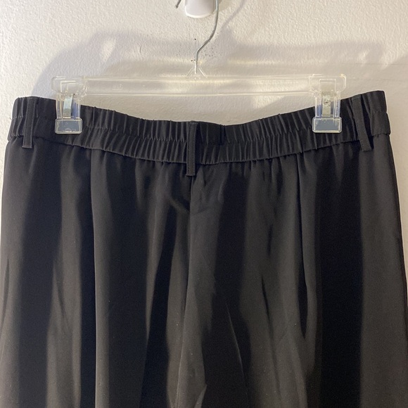 Sassy Zoey | Black Wide Leg Trouser Pants - Picture 4 of 10